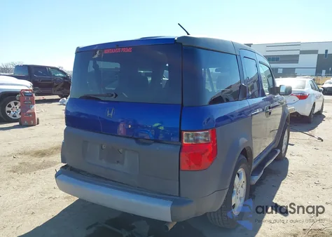2004 Honda Element Ex z USA, uszkodzony, nr VIN 5J6YH28554L016247